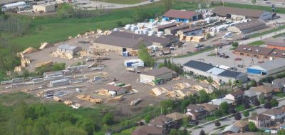 Contact Aerial photo